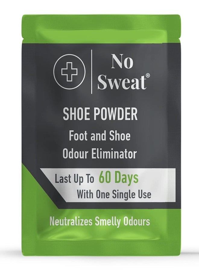 No Sweat Foot And Shoe Odour Eliminator Powder - Lasts Up To 60 With One Single Use - Salty Structure - No Need Mix With Water - Neutralizes Smelly Odours - No Mess -1 Box X10 Sachets - Image 2